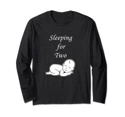 Lustiger Spruch "Tired Expecting Mom" Langarmshirt von Expecting Parents Baby Pregnancy Quotes