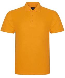 Herren-Poloshirt, kurzärmelig, einfarbig, für Arbeit, Freizeit – XS, S, M, L, XL, 2XL, 3XL, 4XL, 5XL, 6XL, 7XL, 8XL, Orange, 58 von Expert Workwear