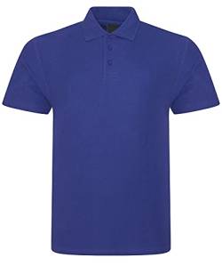 Herren-Poloshirt, kurzärmelig, einfarbig, für Arbeit, Freizeit – XS, S, M, L, XL, 2XL, 3XL, 4XL, 5XL, 6XL, 7XL, 8XL, violett, XXXXXXXL von Expert Workwear