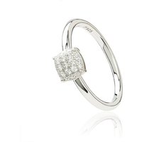 Eye Candy Silberring ECJ-RG-2, 925er Sterling-Silber Ring mit Zirkonia in Brillantschliff von Eye Candy