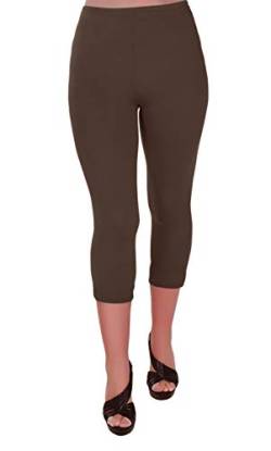 Eye Catch Plus - Ripley Damen Stretch Gym Yoga Aktiv Lässige Sport Erntegamaschen 3/4 Capri Hosen Größen 56/58 von Eye Catch