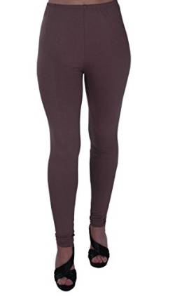 EyeCatch Oversize - Kaira Frauen Plus Size Stretch Damen-Hosen Leggings Ganzkörperansicht Hose Mokka Größe 56/58 von Eye Catch