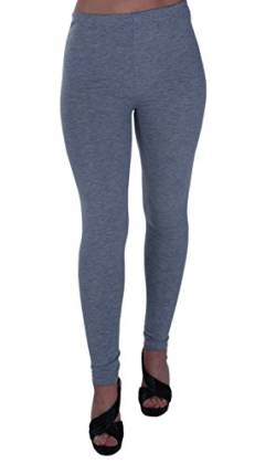 EyeCatch Oversize - Kaira Frauen Plus Size Stretch Damen-Hosen Leggings Hosen Ganzkörperansicht Grau Größe 52/54 von Eye Catch