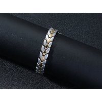Eyecatcher Armkette Magnetarmband Kettenarmband Gold - Silber (kein Set) von Eyecatcher