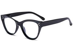 Eyekepper Groß Katzenauge Design lesen Brille Übergroß Leser zum Frauen lesen - Schwarz +1.50 von Eyekepper