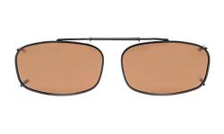 Eyekepper Metallrahmen Polarisierte Gläser Aufsteckbare Sonnenbrille 52 × 32 mm von Eyekepper