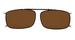 Eyekepper Metallrahmen Rand Polarisierte Gläser Aufsteckbare Sonnenbrille (54 × 34 MM) von Eyekepper