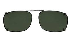 Eyekepper Metallrahmen Rand Polarisierte Gläser Aufsteckbare Sonnenbrille 54 × 37 mm von Eyekepper