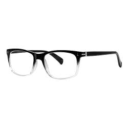 Eyekepper Modisch Retro Lesebrille mit Qualität Quadrat Gläsern Federscharniere Brille Damen und Herren von Eyekepper