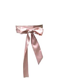 Satin-Schärpe für Brautkleid, Hochzeit, Brautjungfer, Gürtel, 5,1 cm breit, doppelseitig - Pink - Medium von Eyrie