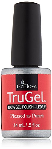 EZFLOW Trugel Nail Gel Pleased as Punch, 1er Pack (1 x 15 ml) von Ezflow