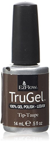 EZFLOW Trugel Nail Gel Tip Taupe, 1er Pack (1 x 14 ml) von Ezflow