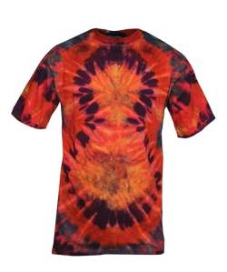 Ezhippie Men's Tie Dye T-Shirt, 11, L von Ezhippie