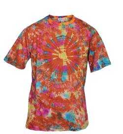 Ezhippie Men's Tie Dye T-Shirt, 13, L von Ezhippie