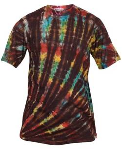 Ezhippie Men's Tie Dye T-Shirt, 16, L von Ezhippie