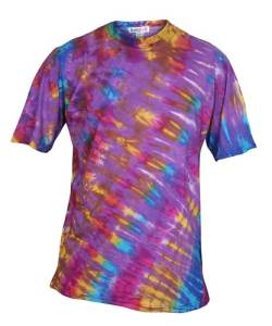 Ezhippie Men's Tie Dye T-Shirt, 17, M von Ezhippie