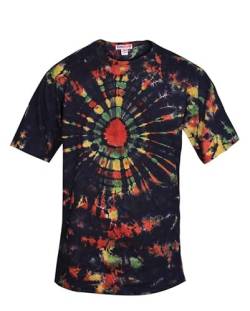 Ezhippie Men's Tie Dye T-Shirt, 5, M von Ezhippie