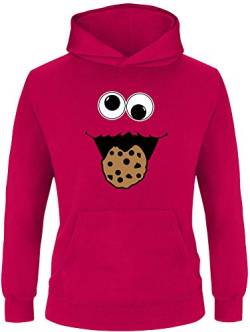 EZYshirt® Cookie Monster Kinder Hoodie | Kinder Kapuzenpullover | Kinder Pullover von Ezyshirt