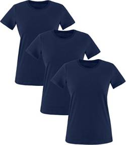 EZYshirt® Damen T-Shirt im 3er Pack von Ezyshirt