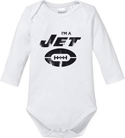 EZYshirt® I`m a Jet Body Baby Langarm Bio Baumwolle von Ezyshirt