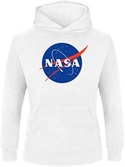 EZYshirt® NASA Official Logo Pullover Kinder | Jungen Kapuzenpullover | Hoodie von Ezyshirt