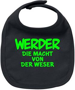 EZYshirt® Werder die Macht von der Weser Baby Lätzchen Halstuch von Ezyshirt