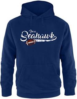 Ezyshirt® I`m a Seahawk | American Football Herren Hoodie von Ezyshirt