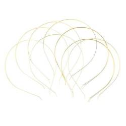 F Fityle 3er Packung 10x Einfaches Metall Stirnband Haarband Rahmen Haarband Zubehör für Bastelarbeiten, 5 Stk von F Fityle