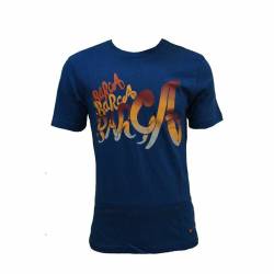 T-Shirt Barcelona Core Tee Blau - L von F.C. Barcelona