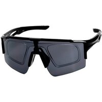 F2 Sonnenbrille Trendige Sportbrille inkl. Clip zur Verglasung, Halbrand von F2