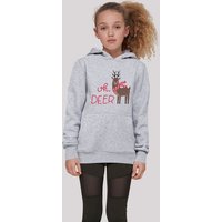 F4NT4STIC Kapuzenpullover Christmas Deer Premium Qualität, Rock-Musik, Band von F4NT4STIC