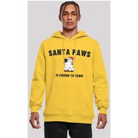 F4NT4STIC Kapuzenpullover Santa Paws Christmas Cat Premium Qualität, Rock-Musik, Band von F4NT4STIC