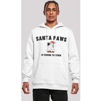 F4NT4STIC Kapuzenpullover Santa Paws Christmas Cat Premium Qualität, Rock-Musik, Band von F4NT4STIC