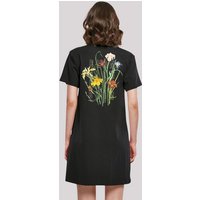 F4NT4STIC Shirtkleid Blóm Blumenstrauss T-Shirt Kleid Print von F4NT4STIC