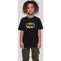 F4NT4STIC T-Shirt DC Comics Batman Spray Logo Unisex Kinder,Premium Merch,Jungen,Mädchen,Bedruckt von F4NT4STIC