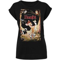 F4NT4STIC T-Shirt Disney Bambi Retro Poster Damen,Premium Merch,Regular-Fit,Kurze Ärmel,Bedruckt von F4NT4STIC