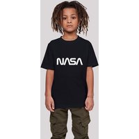 F4NT4STIC T-Shirt NASA Modern Logo Black Unisex Kinder,Premium Merch,Jungen,Mädchen,Bedruckt von F4NT4STIC