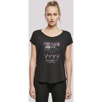 F4NT4STIC T-Shirt Pink Floyd Tour NYC - Premium Rock Metal Musik Fan Merch Damen,Premium Merch,Lang,Longshirt,Bandshirt von F4NT4STIC