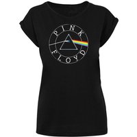 F4NT4STIC T-Shirt Pink Floyd Vintage Prism Logo Shirt Rock Musik Damen,Premium Merch,Regular-Fit,Kurze Ärmel,Bandshirt von F4NT4STIC