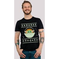 F4NT4STIC T-Shirt Star Wars The Mandalorian Baby Yoda Print von F4NT4STIC