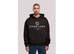 Kapuzenpullover F4NT4STIC "Downtown LA OVERSIZE HOODIE" Gr. S, schwarz Herren Pullover Kapuzenpullover von F4NT4STIC