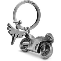 FABACH Schlüsselanhänger Motorrad Schlüsselanhänger - Schutzengel für Motorradfahrer von FABACH