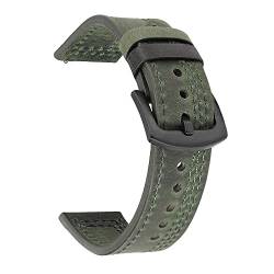FACDEM 20 x 22 mm Leder-Smartwatch-Armband für Garmin Venu 2 Plus 2Plus Vivoactive 3 4, Armband, Zubehör, Move Sport/Style/Luxe, For Forerunner 245 645, Achat von FACDEM