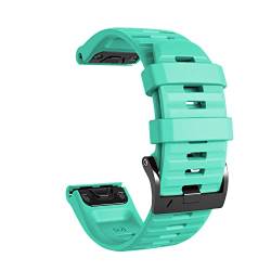 FACDEM 26 x 22 mm Silikon-QuickFit-Uhrenarmband für Garmin Fenix 7 7X 5 5X Plus 6 6X Pro 3 3HR Smartwatch Easyfit Armband (Farbe: C, Größe: 22 mm Fenix 6 6Pro), 22mm Fenix 6 6Pro, Achat von FACDEM