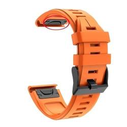 FACDEM Uhrenarmband für Garmin Fenix 7 7X 6 6X Pro 5 5XPlus 3HR Fenix7 Silikon Schnellverschluss Smart Watch Easyfit Armband, 26mm Descent Mk1 MK2, Achat von FACDEM