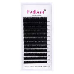 Individuelle Klassische 1:1 Wimpernverlängerung 0.05mm D Curl Mix 8-14mm Wimpern Professionelle Klassische Individuelle Wimpernverlängerung Schwarz Natürliche von FADLASH