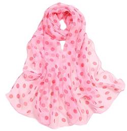 FAIRYGATE Bandana Damen Chiffon Schal Langer Weicher Wickelschal für Damen Halstuch Schlauchschal Herbst Winter Frauen Poncho Schlauchtuch Halswärmer A4823 von FAIRYGATE