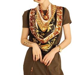 FAIRYGATE Damenschals Seidenschal Langer leichter Sonnenschutz Schal Vollfarbiger Schals & Tücher für Damen 89010 von FAIRYGATE