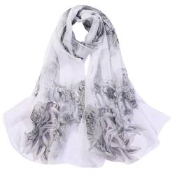 FAIRYGATE Halstuch Damen Stola Damen Festlich Chiffon Schal Damen Stola Fur abendkleid Pashmina Winter Schals tücher für Frauen Warme Schal A5110 von FAIRYGATE