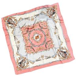 FAIRYGATE Kopftuch Damen Halstuch Seidentuch Seide Unifarben Seidenschal Bandana Vierecktuch Tuch Schal Geschenk Schals & Tücher für Frauen 70 x 70 cm 96012 von FAIRYGATE